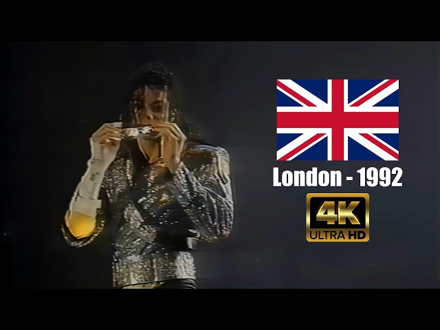 Michael Jackson | Jam Wembley August 23rd, 1992 (4K60FPS)