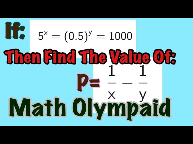Math Olympaid | Problem Solving find Value of expression 