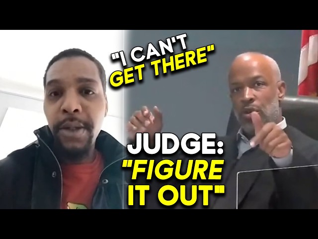 Man Says He Can’t Make It to Testing — Judge Doesn’t Buy His Excuses