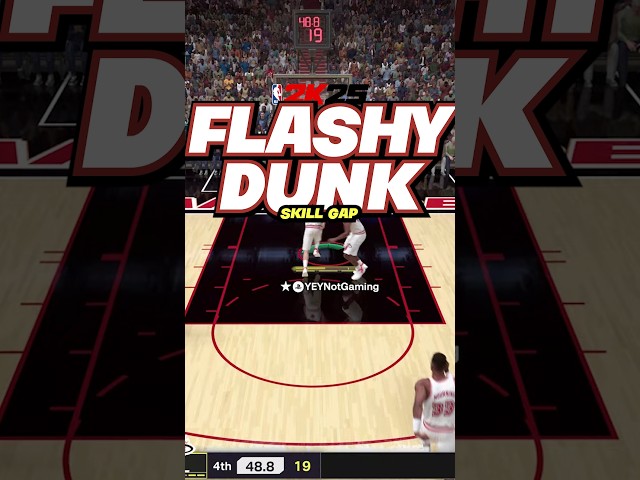 HOW TO FLASHY DUNK #nba2k #shorts