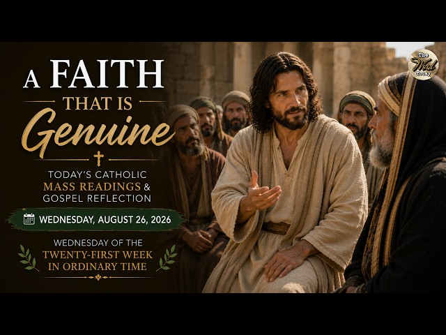 A Faith That Is Genuine – Wednesday, August 26, 2026