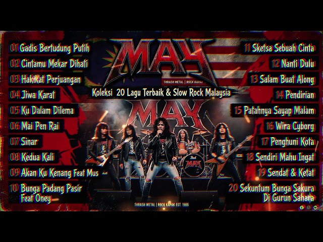 🎸 MAY FULL ALBUM TERBAIK 2026 | 20 LAGU ROCK KAPAK PALING POPULAR SEPANJANG ZAMAN 🔥