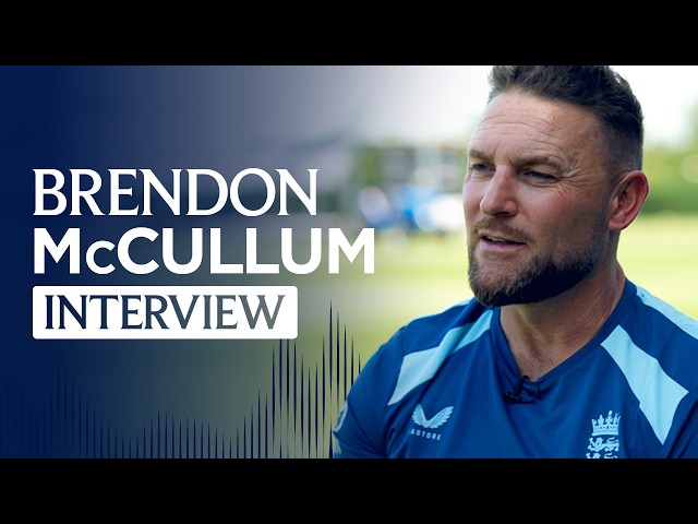 "Our Best Years Are Ahead Of Us" | Brendon McCullum Interview