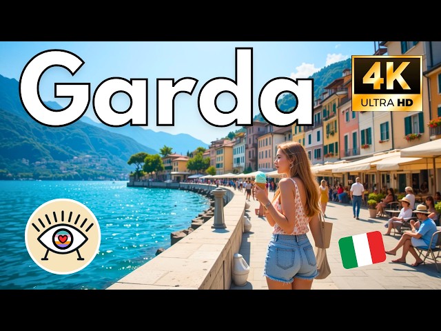 Garda, Italia - WALKING TOUR | 🌅🍹🌼 Así es el PARAÍSO de vacaciones que estabas BUSCANDO!