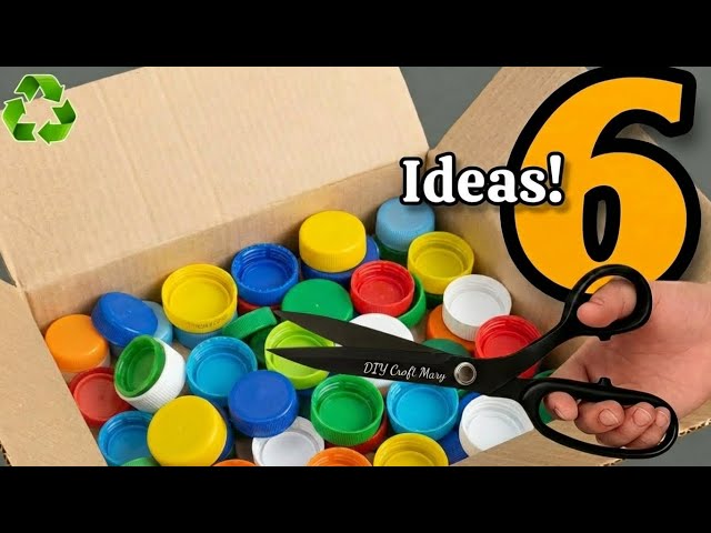 I Make MANY of them and VERY EASY to SELL! 6 Genius DIY Ideas! Amazing idea with bottle cap!