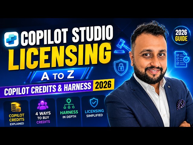 Copilot Studio Licensing A to Z | Copilot Credits & Harness 2026