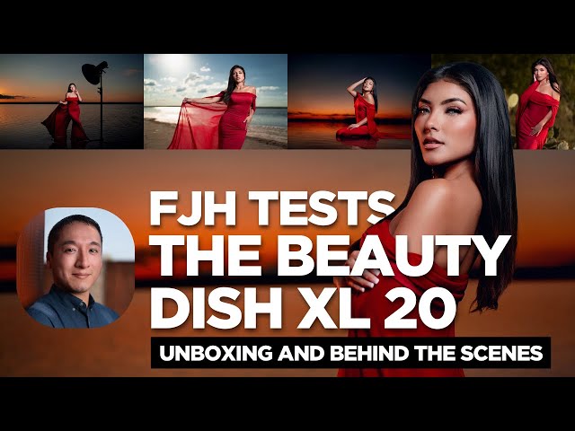 ¡Impresionante sesión de retratos de FJH con el kit Beauty Dish XL 20 Pro de MagMod!