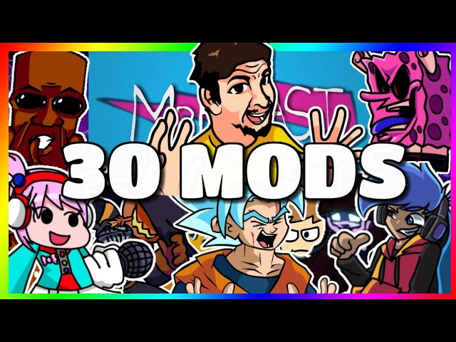 30 MODS FOR FNF MOBILE V-SLICE! 🌟