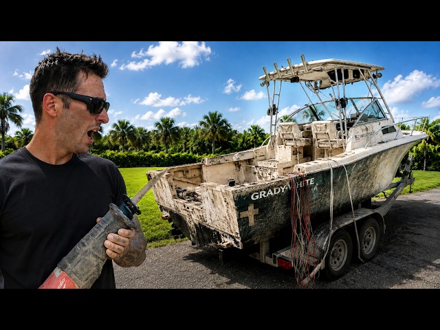 We Had To Cut My Boat Apart!