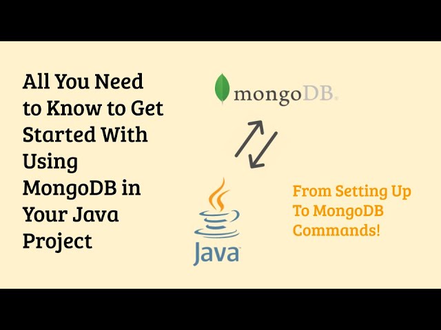 How to Use MongoDB with Java