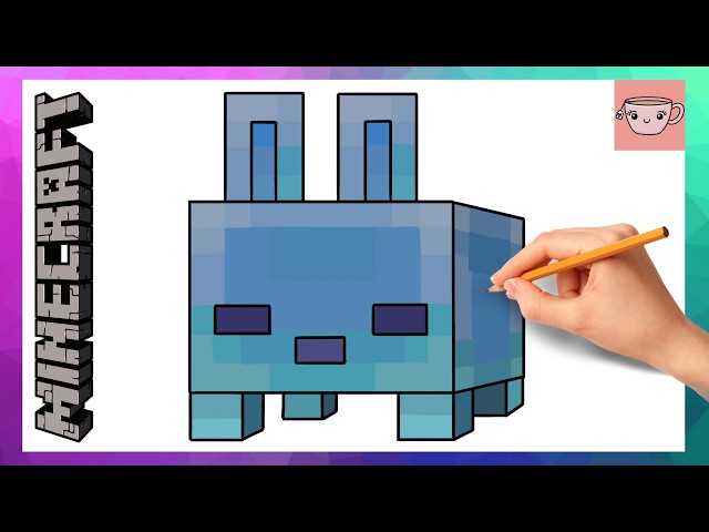 How To Draw Minecraft Blub - The Sift | Easy Drawing Tutorial