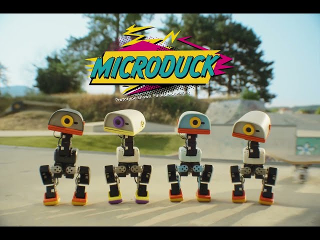 Meet Microduck, the $399 Tiny Robot You Can Teach New Tricks