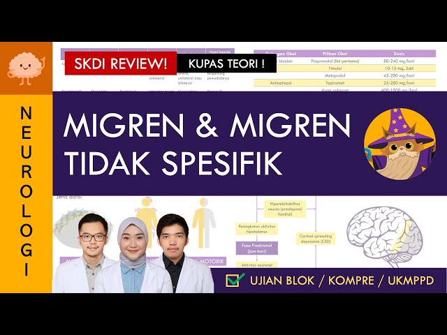 [UKMPPD - SKDI REVIEW] Migraines & Non-Specific Migraines - It's Not That Easy! | Nervous System ...