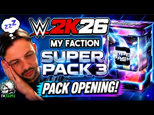 SUPER PACK 3 OPENING! WWE 2K26 MyFaction