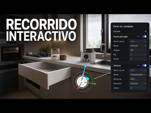 Step-by-Step Interactive VR Presentation in D5 Render
