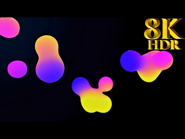 Abstract Collection 8K HDR 60FPS Dolby Vision