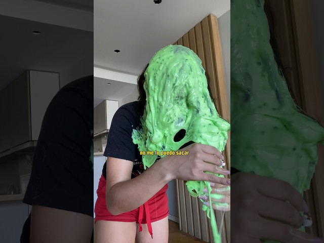 BEHIND THE SCENES OF THE SLIME VIDEO (I almost went bald lol)