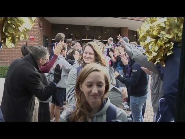 Buff and Blue Send Off for Women's Volleyball - 2012
