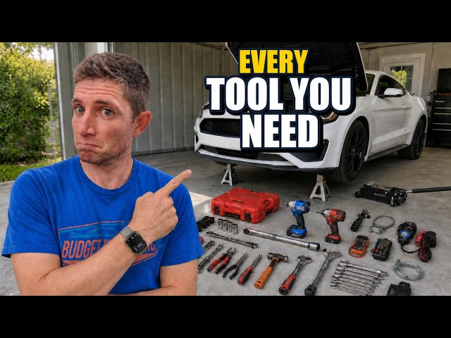 Every Tool You Need To Work On Cars! (And What NOT To Buy)