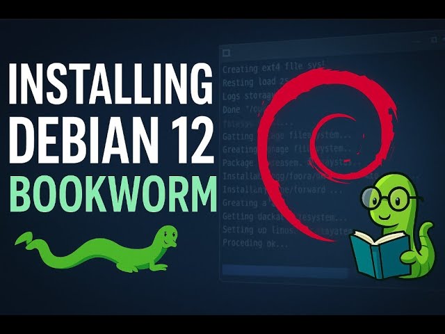 How to Install Debian 12 "Bookworm" Linux from Start to Finish + Basic Configurations [2024]