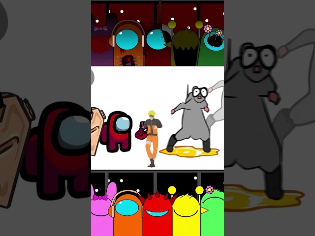 Incredibox Sprunki Rat Dance VS Sprunki Among Us!!