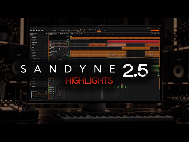 UPCOMING Sandyne DAW 2.5 Features!