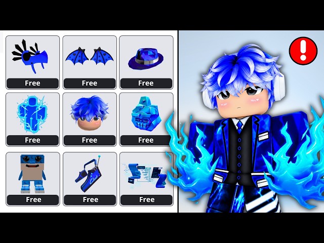😱35 BEST FREE BLUE ITEMS ON ROBLOX 2026!!!🩵