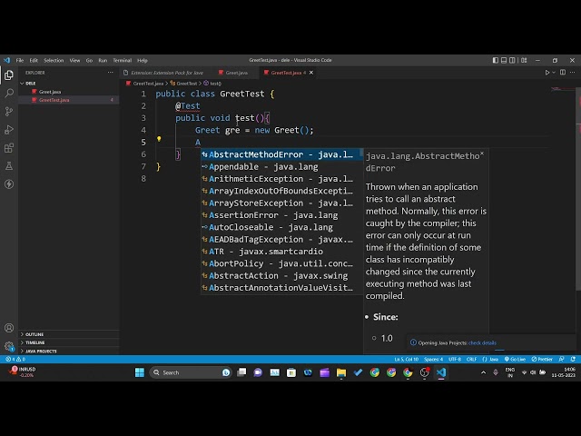 JUnit Installation & VSCode Environment Setup
