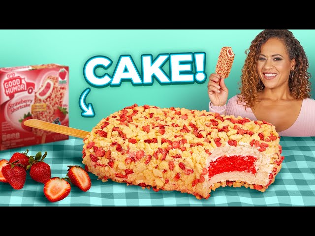 ¡¡PASTEL GIGANTE DE FRESA CON PASTEL DE BROCHETA A PEDIDO POR LOS FANS!! | ¡Cómo prepararlo con Y...