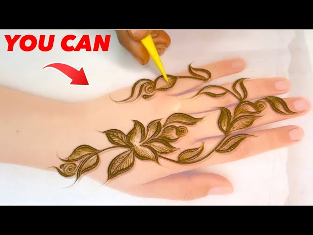 Latest dubai design mehndi | New dubai mehndi design front hand | Step by ​@Tabassumhennaartist1568 