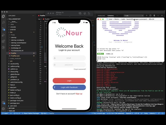 React native fix pod install for iOS simulator on MacBook M1 in 3 minutes - updated May 2021