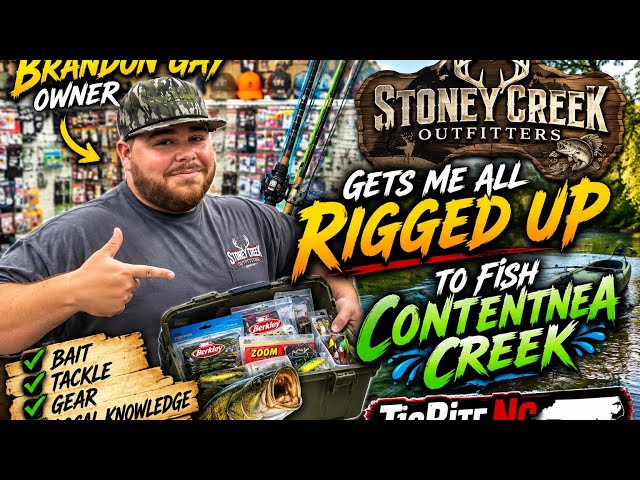 Getting Rigged Up to Fish Contentnea Creek | Stoney Creek Outfitters