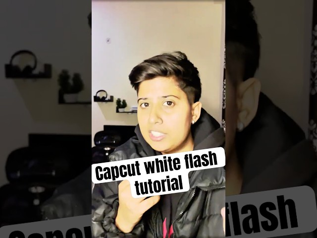 Capcut white flash tutorial 🔥 #shorts #capcut #capcuttutorial #capcutedit #tutorial