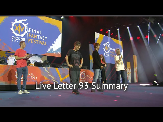 FFXIV: Live Letter 93 Summary! - Beastmaster Exclusive