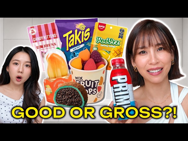 I TESTED VIRAL TIKTOK SNACKS😱