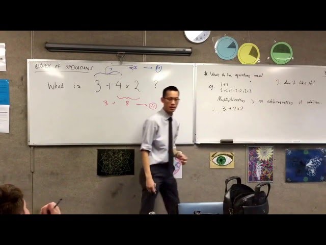 Introduction to the Order of Operations (What comes first?)