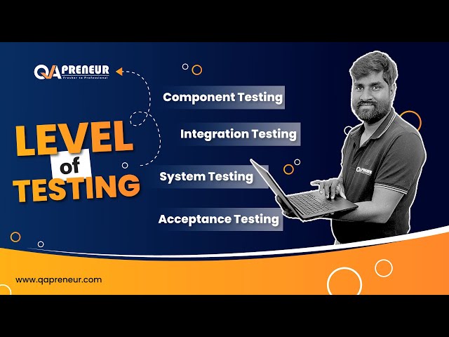 Mastering Software Testing | Level of testing | Level Up Your QA Skills  | ISTQB | QAPreneur