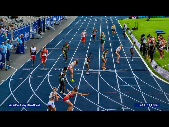 The Craziest Mixed 4x400m Final | Poland SHOCKS USA and South Africa