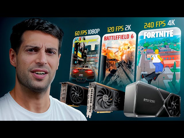 Lo probé todo... ESTOS son los MEJORES PC Gaming de 2025 (1080p / 1440p / 4K ULTRA)
