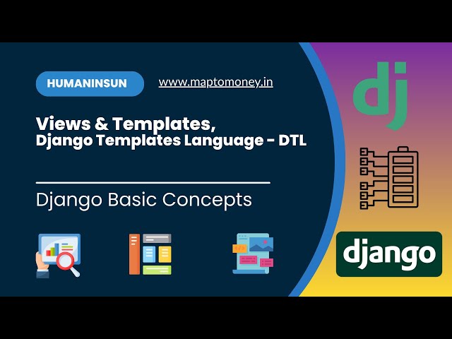 Views and Templates, Django Template Language - DTL | Django-Basic | Beginner | Tamil.