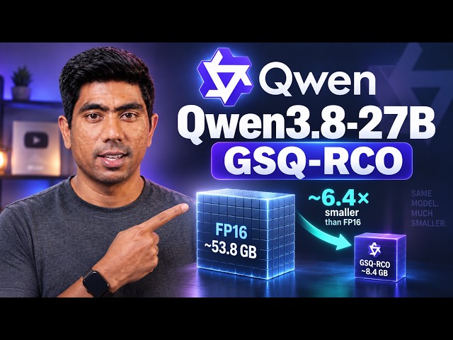 How I Ran Qwen3.8-27B GSQ-RCO on a 24GB Mac Mini !