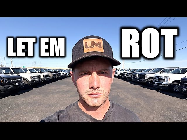 Dealerships Are STILL Drowning in Cars They Can't Sell