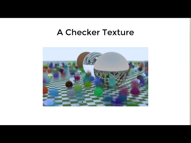 Ray Tracing the Next Week: Chapter 4-6