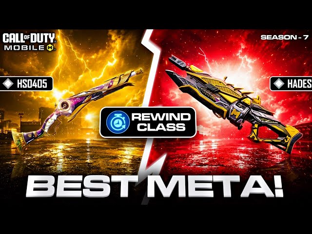 38 KILLS SEASON 7 BEST META - REWIND/HADES/HS0405 (COD MOBILE)