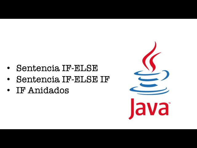 Java SE #4: Estructuras de control de flujo: IF-ELSE; IF-ELSE IF; IF anidados, ejemplo JOptionPane