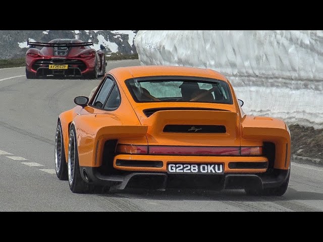 Beautiful Supercars on the Swiss Alps (30.5.26) - NEW Singer DLS Turbo, JESKO, AMG GT BS, Zagato)