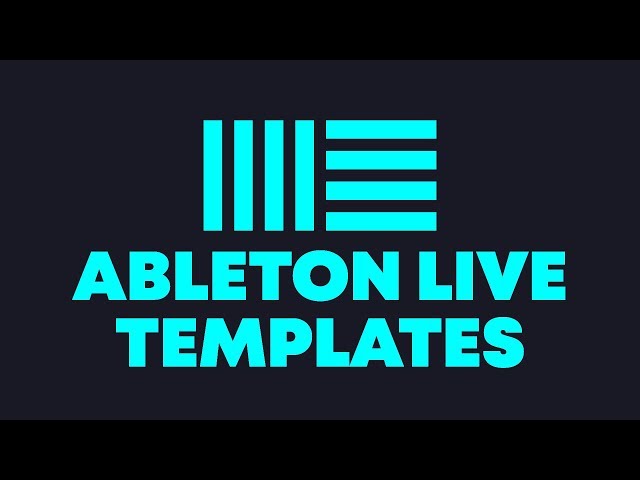 How to make project templates in Ableton Live