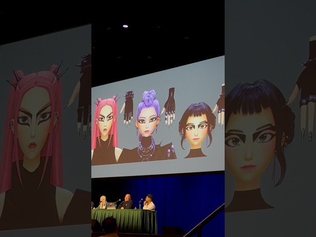 The Making of #KPopDemonHunters Behind the Scenes Panel by Sony Pictures #Animation #BTS #Character
