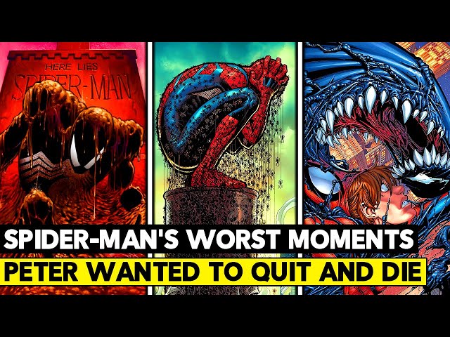 Top 10 Worst Things That Ever Happened to Spider-Man!