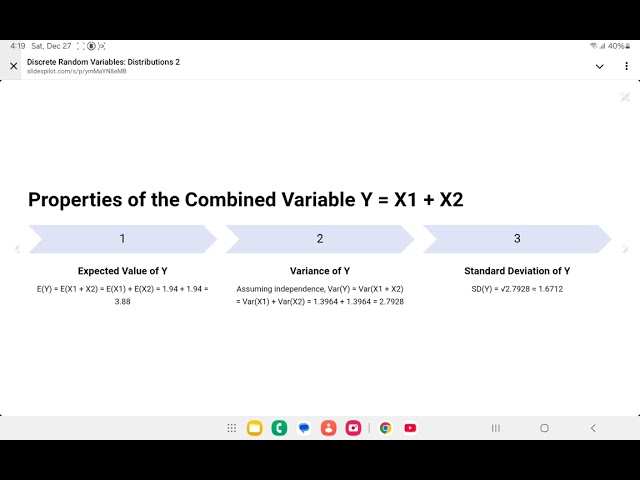 5.Discrete random variables